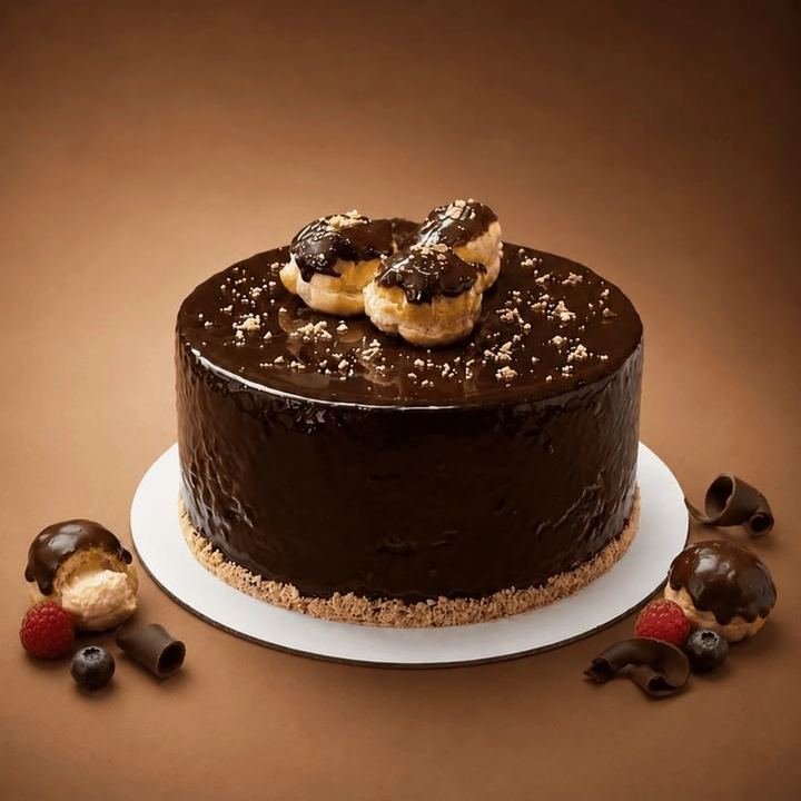 Profiterol torta